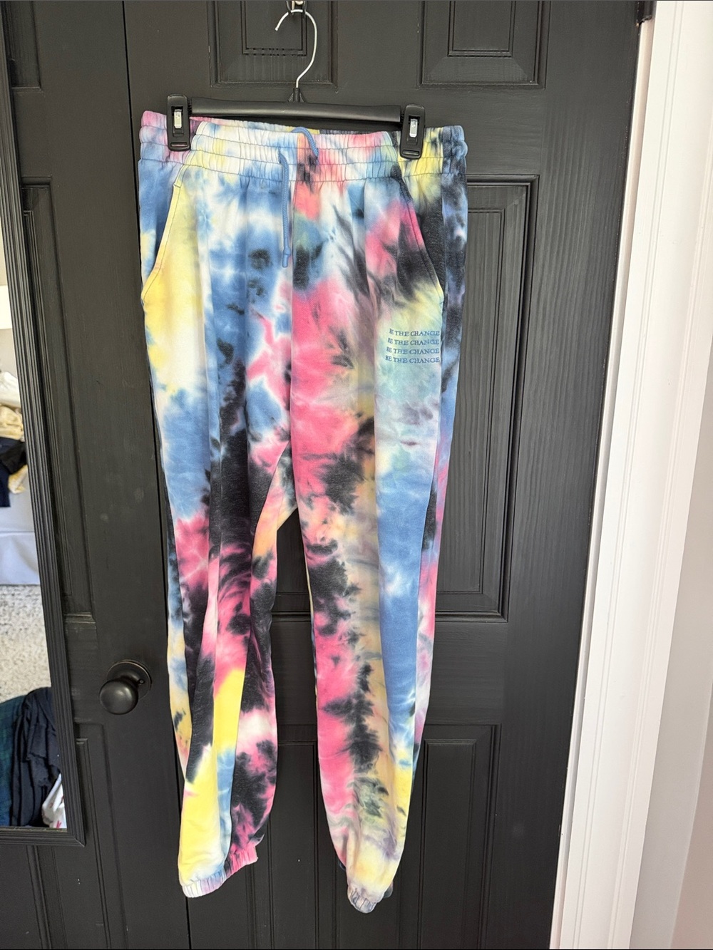 Women's Tie-Dye Jogger Pants - Pastel Multicolor